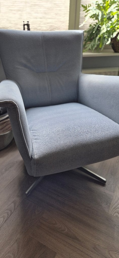 Fauteuil, Huis en Inrichting, Fauteuils, Ophalen, Gebruikt, Minder dan 75 cm, Stof