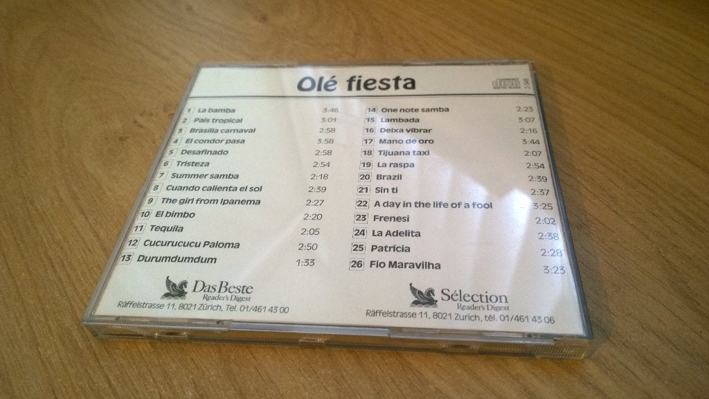 Readers digest - olé fiesta, Ophalen, Gebruikt, Verzamelalbum
