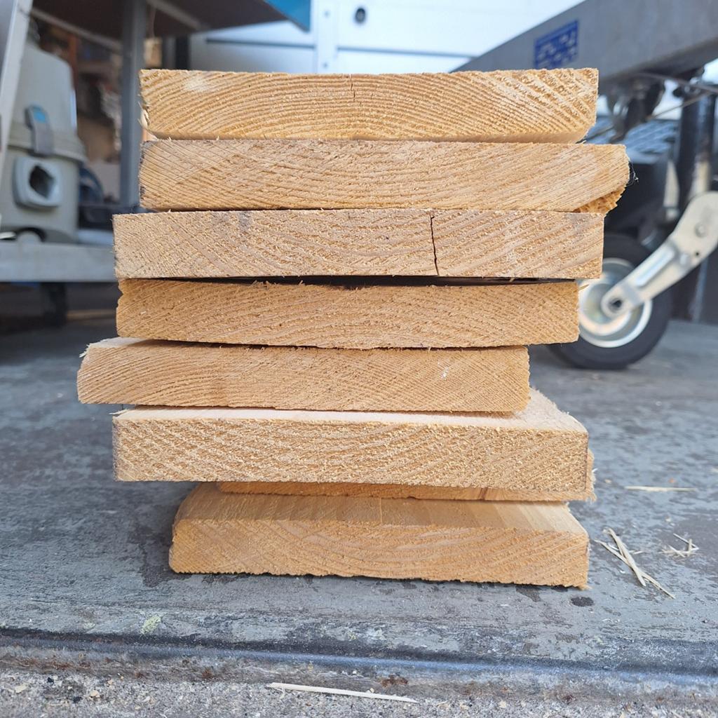 Vuren plank 600x17,5x2,5 cm, Ophalen, 25 tot 50 mm, Nieuw, Plank