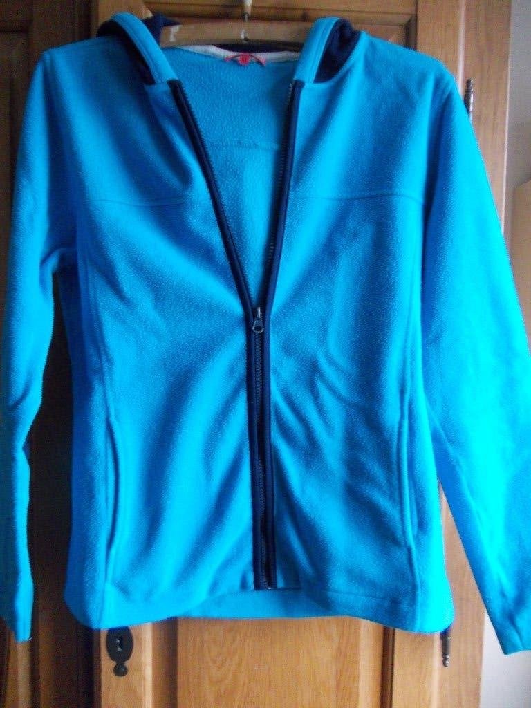 Fijn aqua fleecevest in maat M., Kleding | Dames, Truien en Vesten, Ophalen, Zo goed als nieuw, Maat 38/40 (M), Blauw