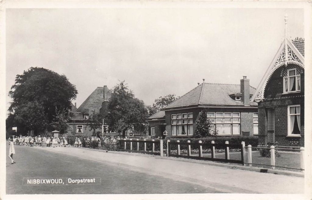 703-064-035 Nibbixwoud Dorpstraat, Verzamelen, Ophalen of Verzenden, Voor 1920, Noord-Holland