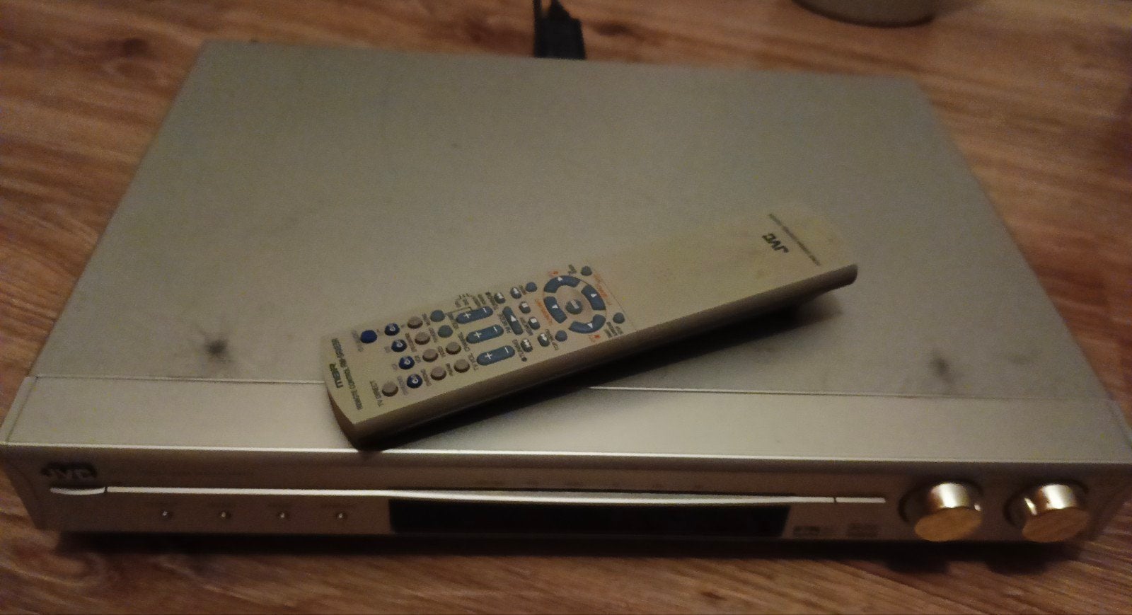 JVC Versterker met Afstandsbediening, Audio, Tv en Foto, Ophalen of Verzenden, Gebruikt, JVC