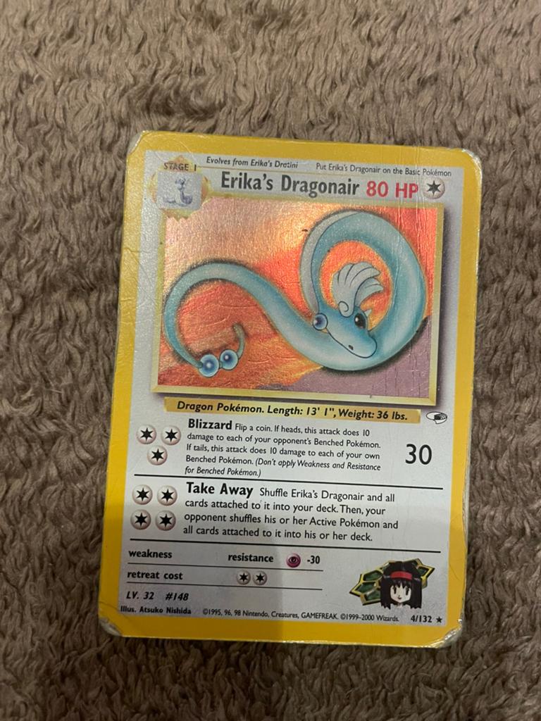 Erika’s Dragonair. Gym, Ophalen of Verzenden, Gebruikt