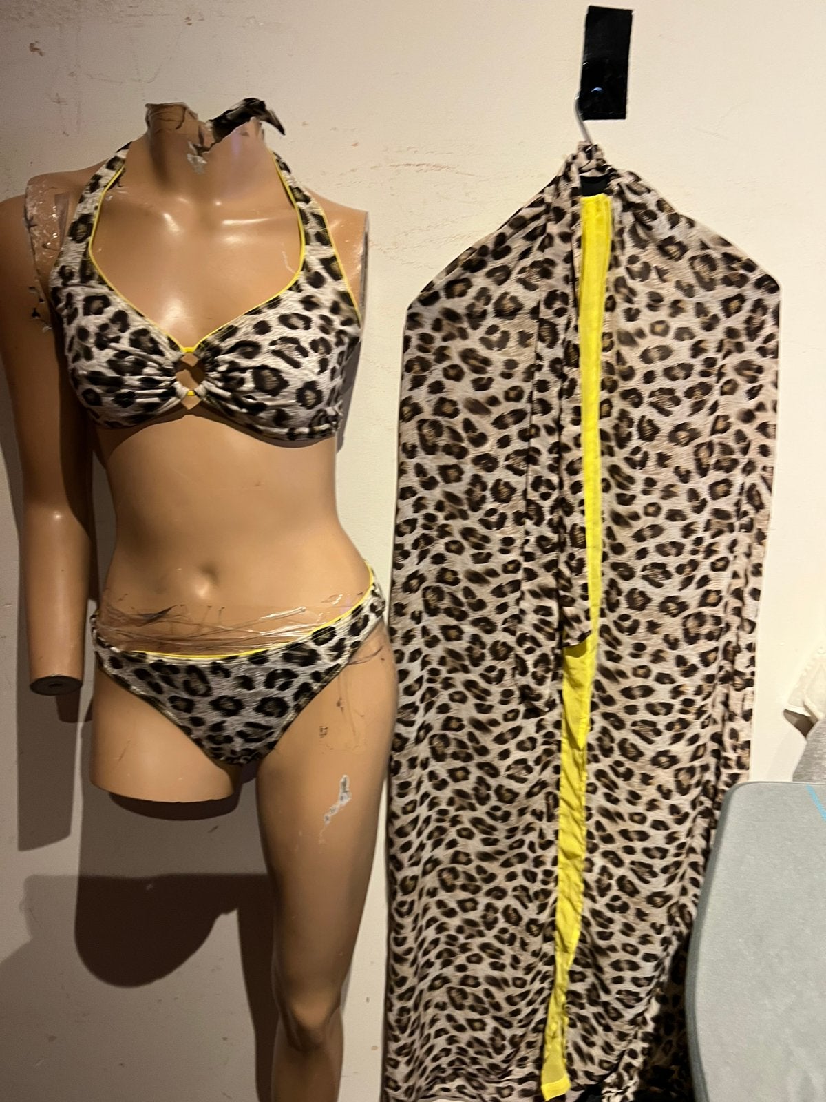 MADE IN ITALY bikini en jurk maat m origineel zgan, Made in Italy, G, Bruin, G