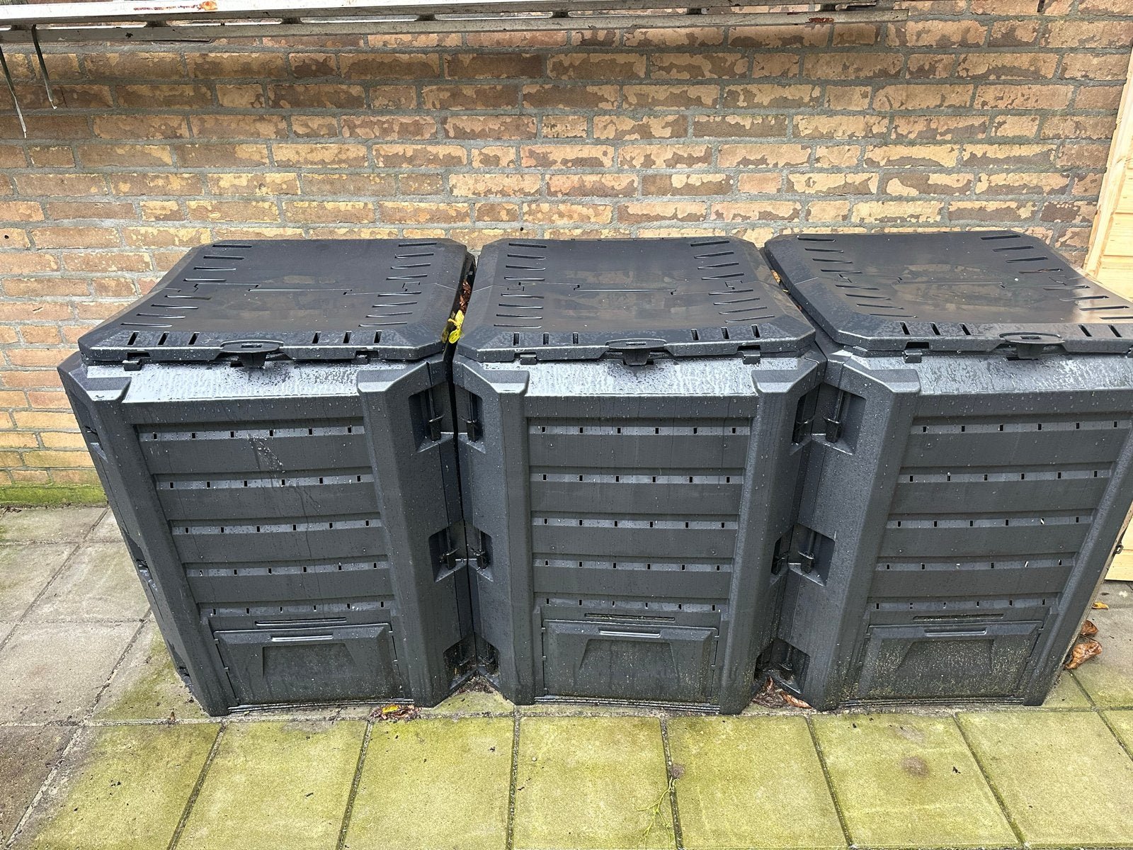 Set van 3 compostbakken, Tuin en Terras, Ophalen, Nieuw