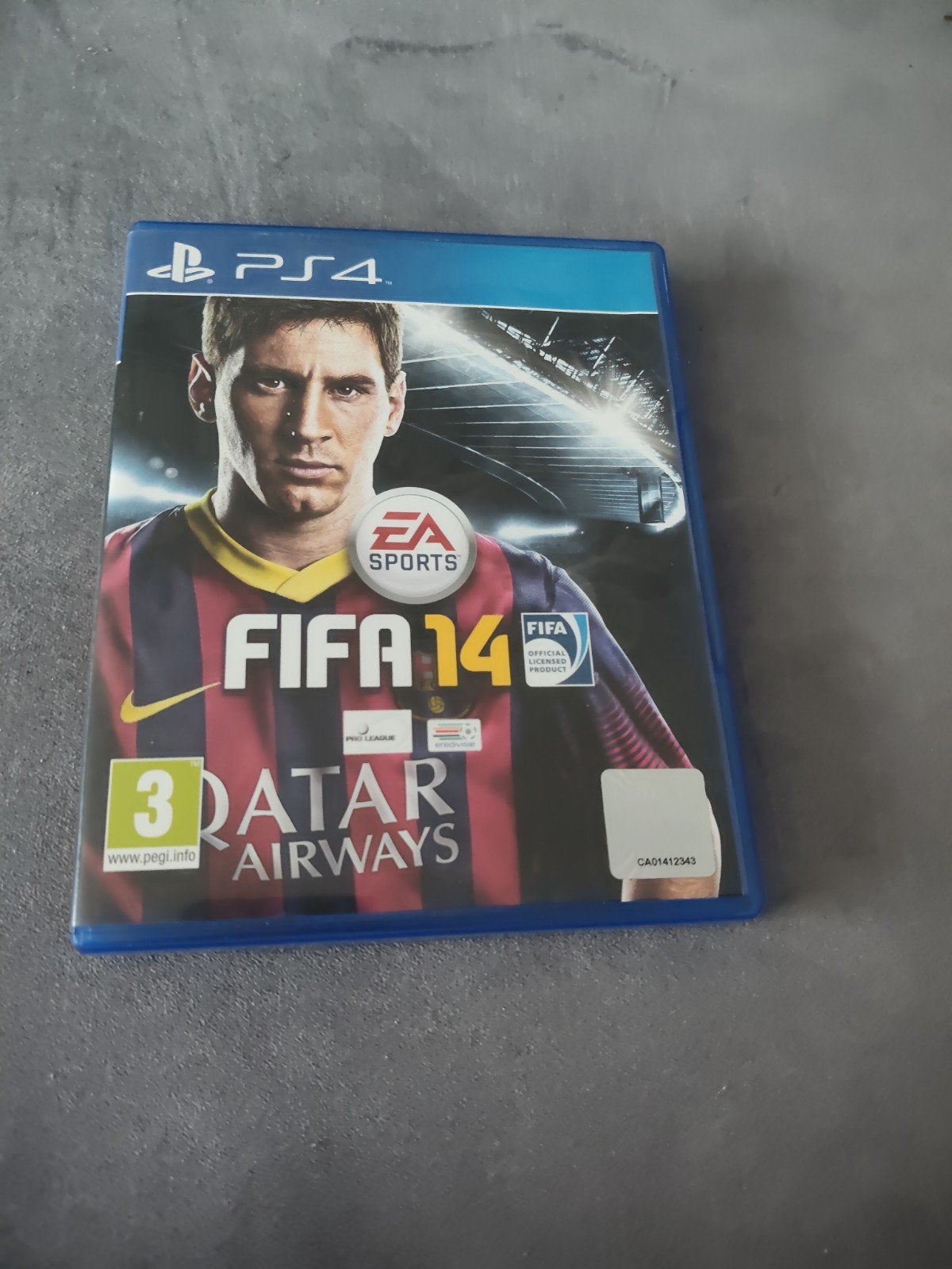 FIFA 14 PS4 - Voetbalgame met Messi op de cover, Gebruikt, 2 spelers, Ophalen of Verzenden, Eén computer
