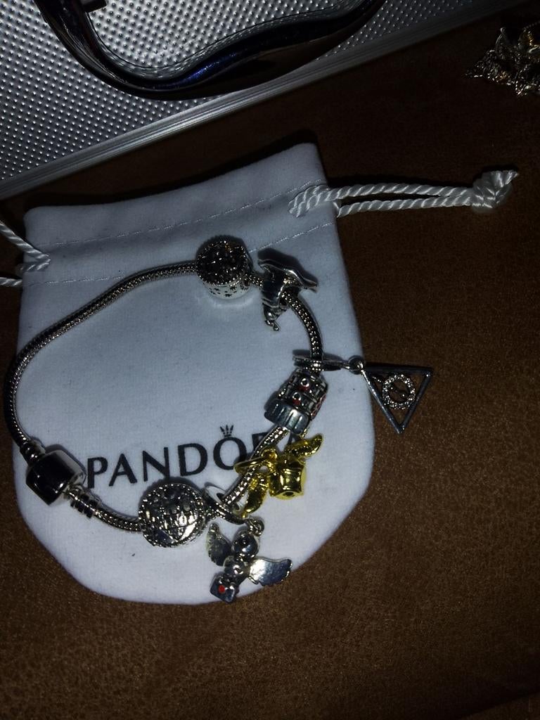Bedelarmband met Harry Potter bedels, Ophalen of Verzenden