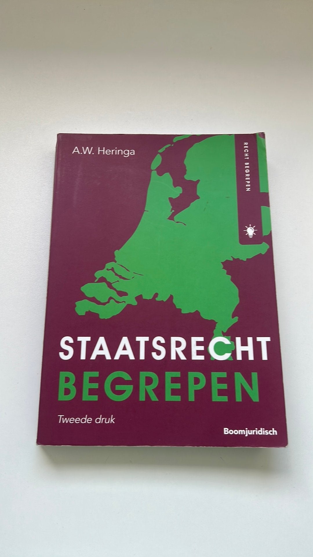 Staatsrecht begrepen - tweede druk, A.W. Heringa, Sociale wetenschap, Ophalen of Verzenden, Zo goed als nieuw