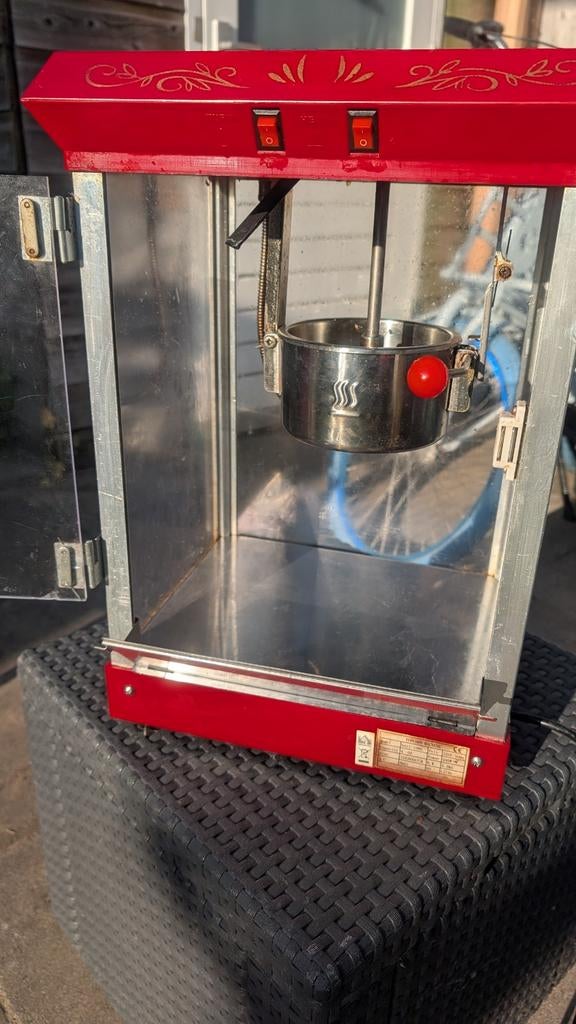 Popcorn machine homcom, Ophalen