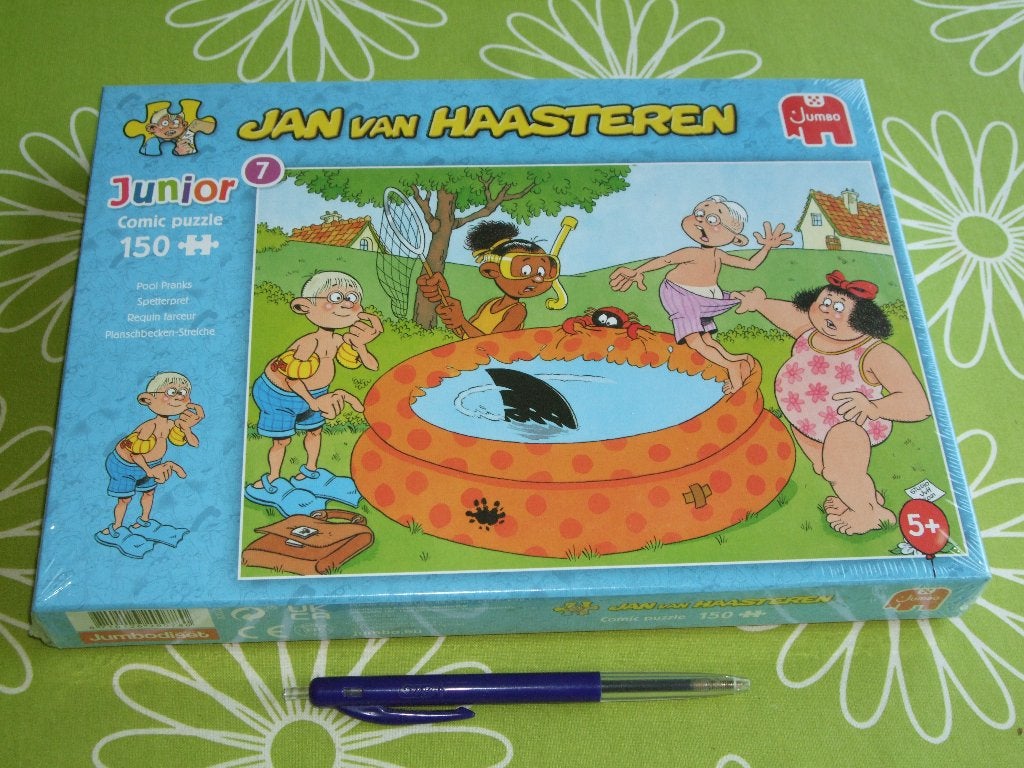 Nieuw in seal: Jan van Haasteren Junior - spetterpret 150st, Kinderen en Baby's, Ophalen of Verzenden, Meer dan 50 stukjes, Nieuw