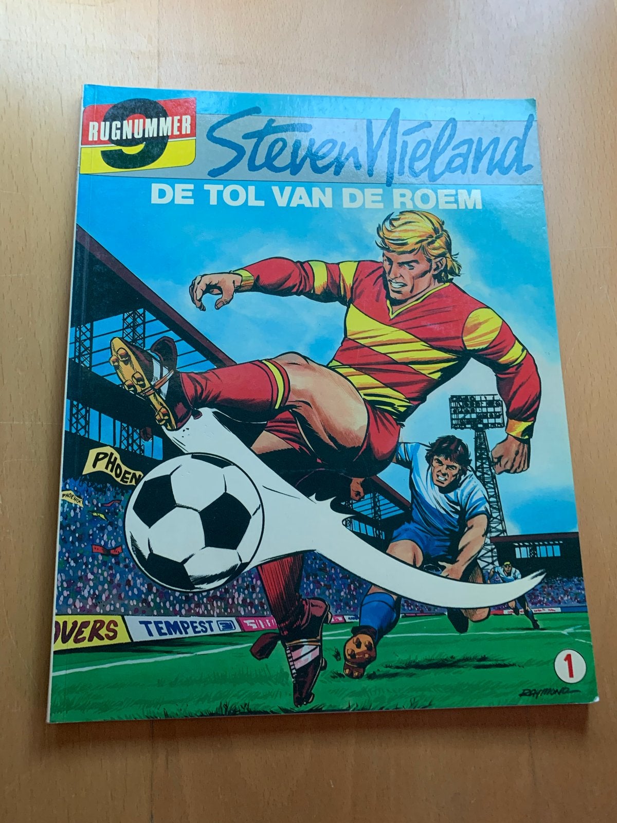 Steven Mieland - De Tol van de Roem (Rugnummer 9), Eén stripboek, Ophalen of Verzenden, Gelezen
