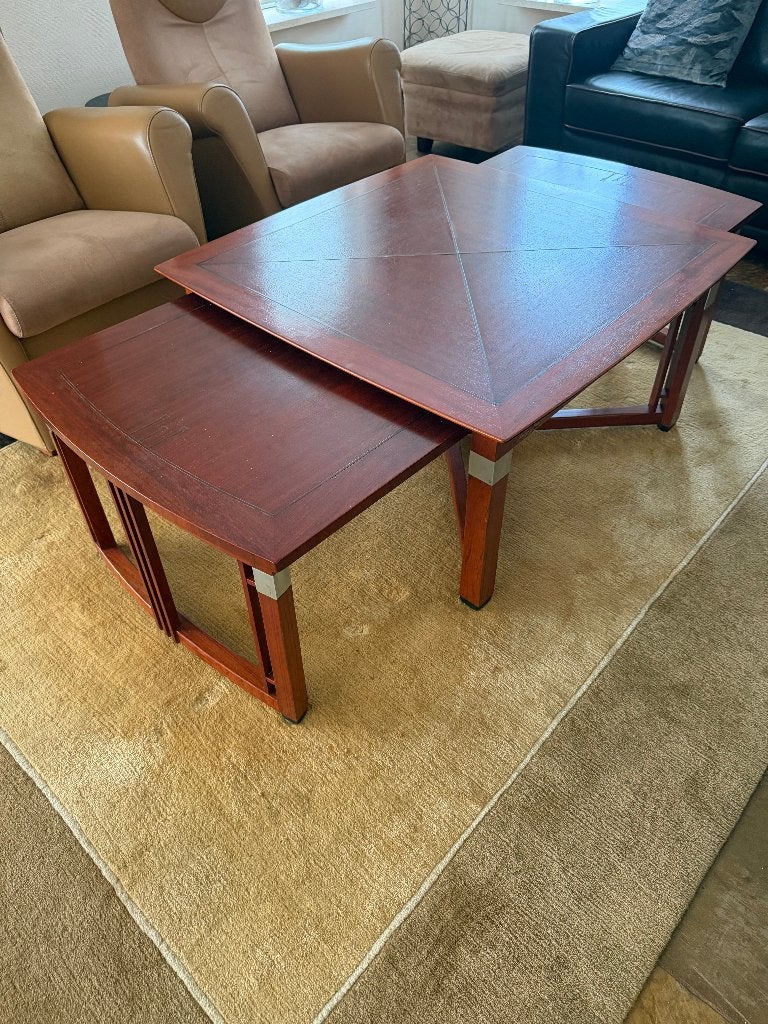 Salontafel  Schuitema Decoforma Henry – meerdelig design, Ophalen, Art Deco / geometrisch design, Gebruikt, 100 tot 150 cm
