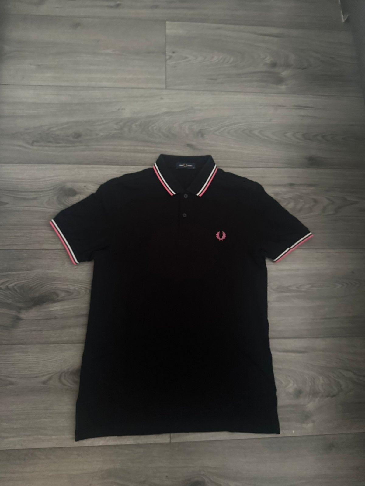 Fred Perry polo maat M, Ophalen of Verzenden, Zo goed als nieuw, Maat 48/50 (M), Zwart