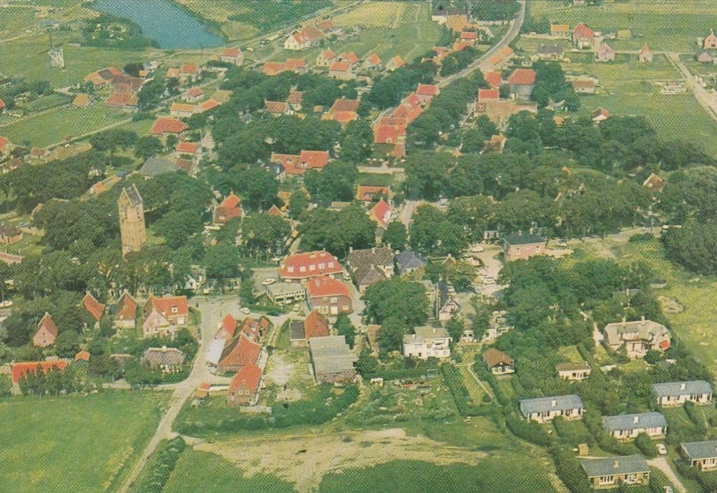 NES Ameland Luchtfoto, Verzenden, 1960 tot 1980, Ongelopen, Waddeneilanden