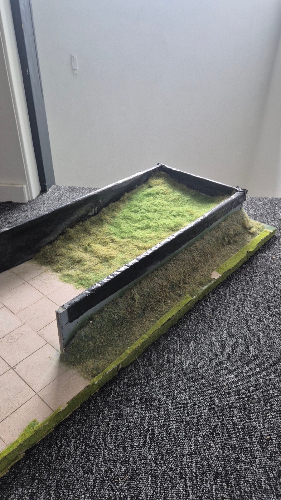 diorama kuilplaat, Hobby en Vrije tijd, Ophalen, Gebruikt, Groter dan 1:35, Diorama