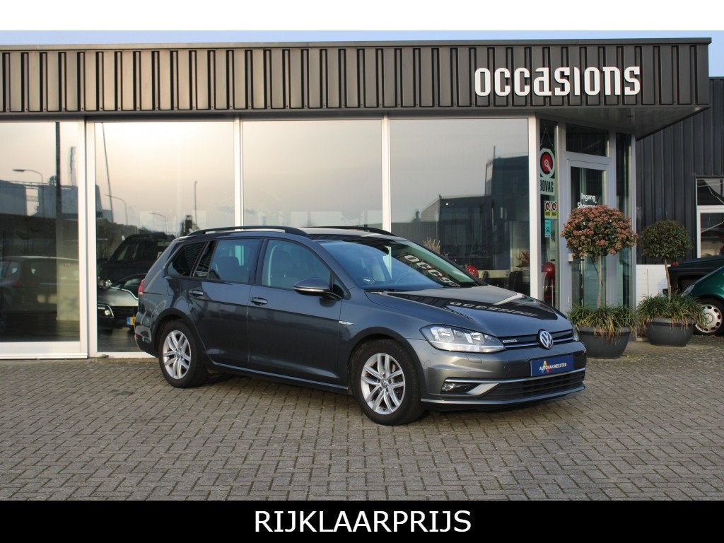 Volkswagen Golf Variant Comfortline BlueMotion (bj 2019), 12 maanden, 4 cilinders, Origineel Nederlands, Handgeschakeld