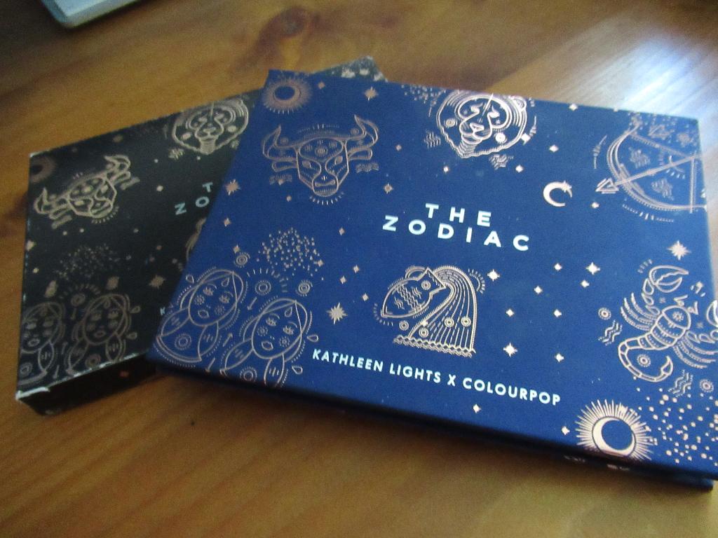 KATHLEEN LIGHTS x COLOURPOP - The ZODIAC oogschaduw PALETTE, Ophalen of Verzenden, Zo goed als nieuw, Make-up, Overige kleuren