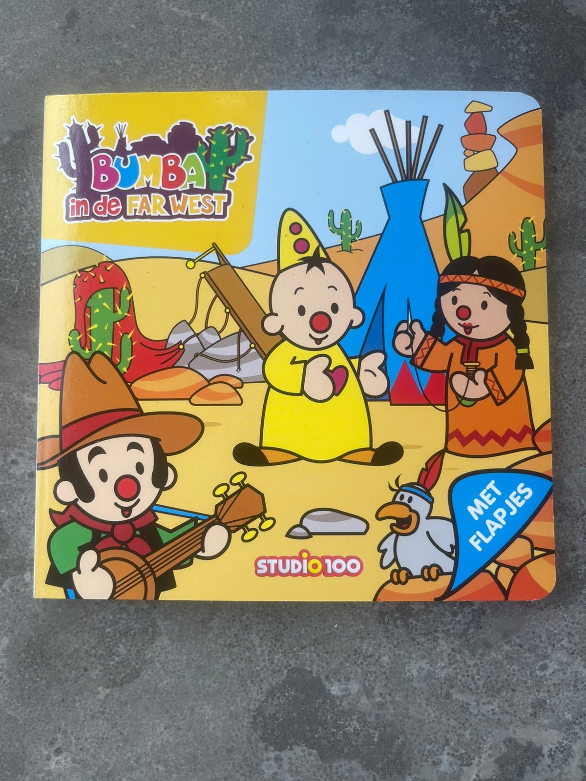 Bumba flappenboek, Ophalen, Nieuw