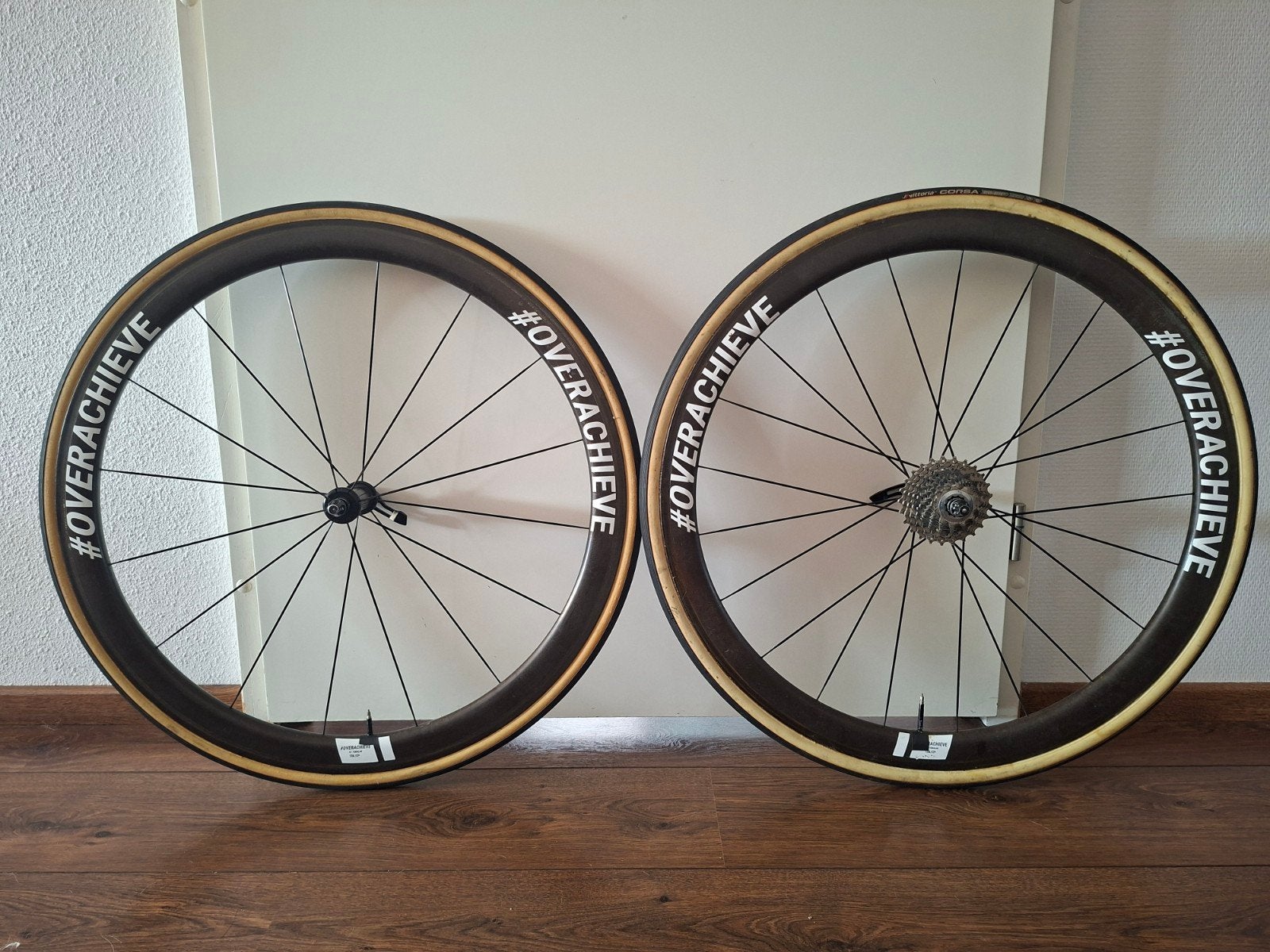 Overachieve (Giant / Cadex) carbon wielset 42mm, Ophalen of Verzenden, Zo goed als nieuw, Racefiets, Carbon