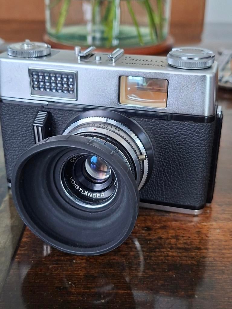 Voigtlander vitoret D analoge camera te koop, perfecte staat, Audio, Tv en Foto, Fotocamera's Analoog, Ophalen of Verzenden, Zo goed als nieuw