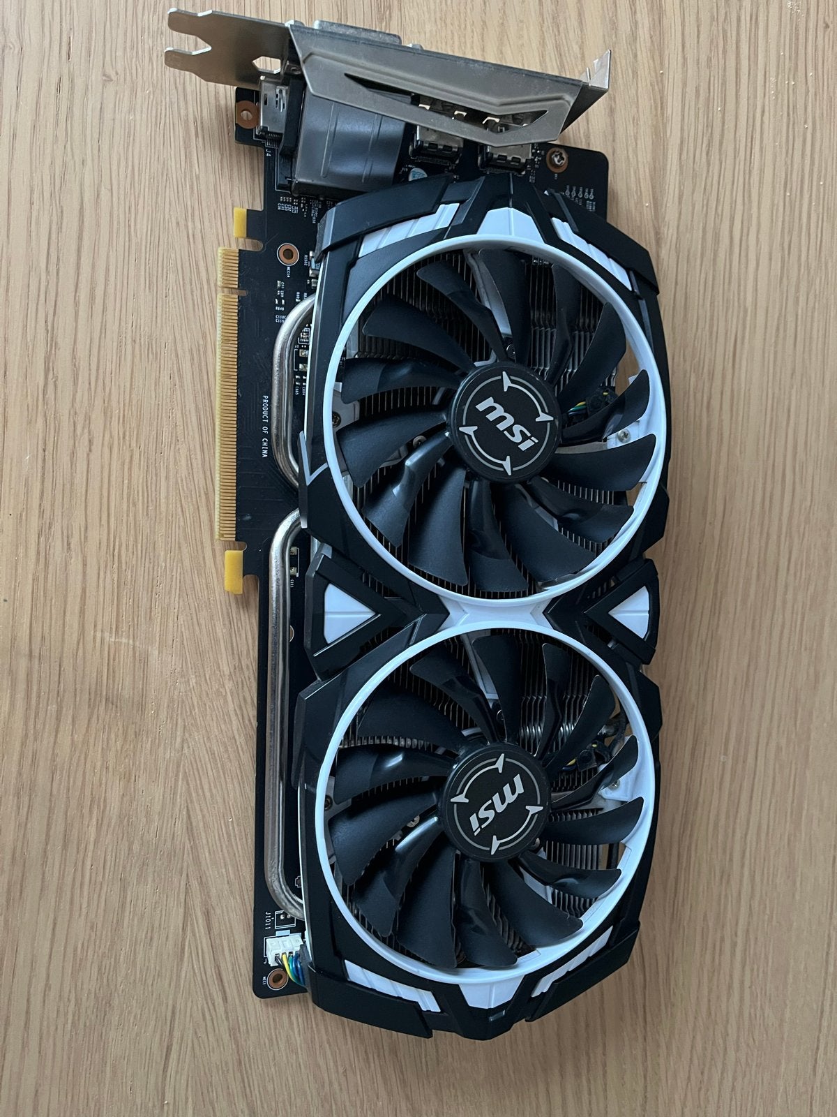 MSI GAMING GeForce GTX 1060 6GB Grafische Kaart, Computers en Software, PCI-Express 3, Gebruikt, HDMI, Ophalen of Verzenden