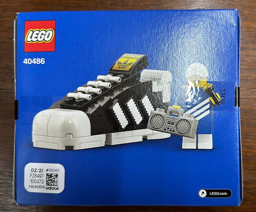 Lego 40486 Adidas Originals Superstar | Nieuw In Doos, Overige thema's, Lego, Nieuw, Ophalen of Verzenden