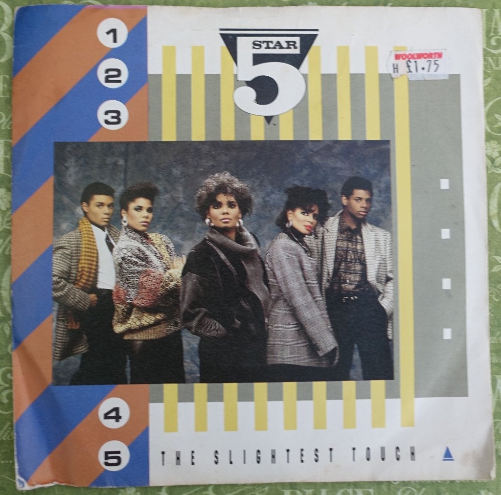 5 Star - The Slightest Touch 7 inch vinyl single, 7 inch, Zo goed als nieuw, Pop, Overige typen