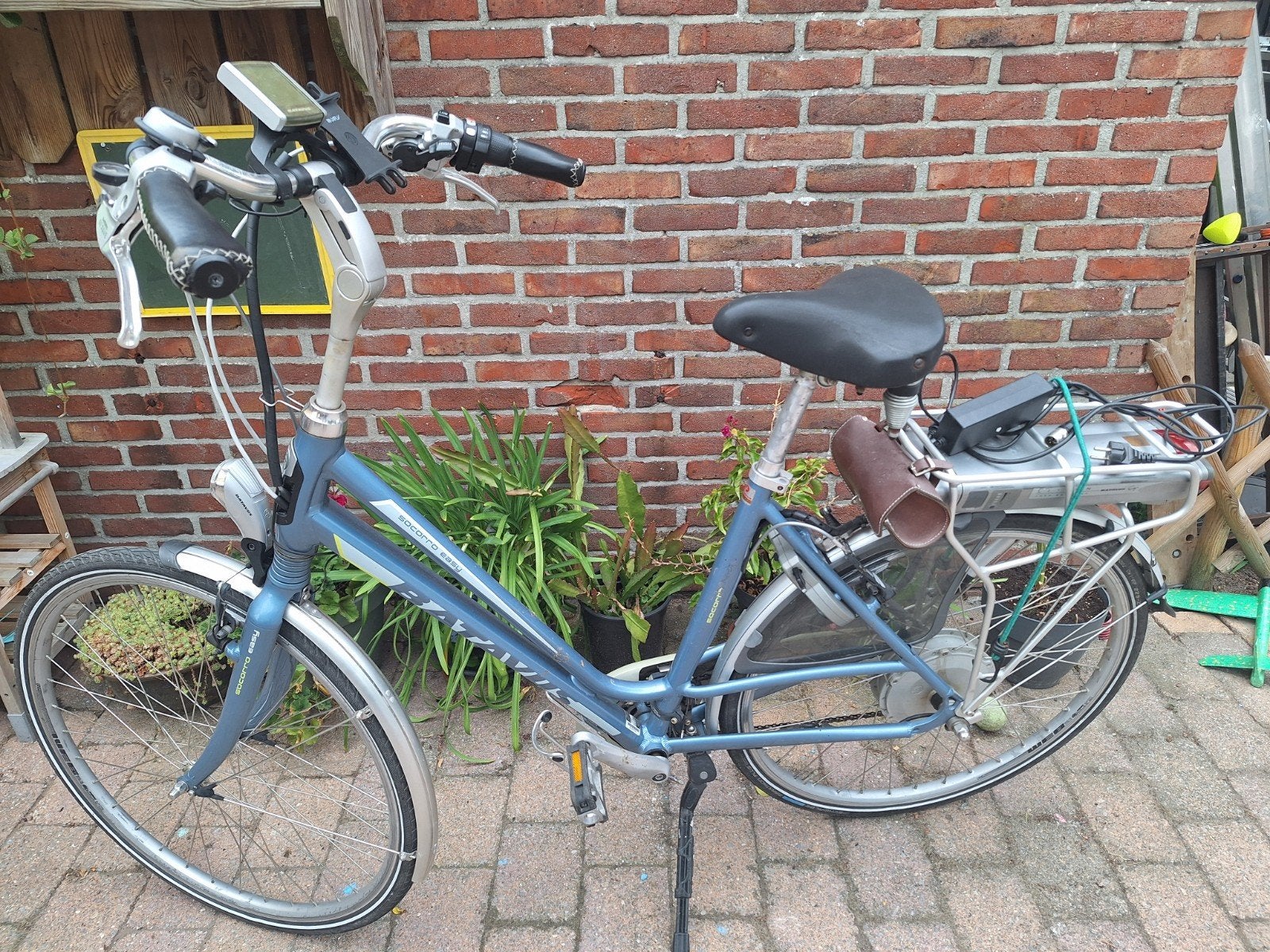 dames fiets, Fietsen en Brommers, Elektrische fietsen, 51 tot 55 cm, Ophalen, Gebruikt, Batavus