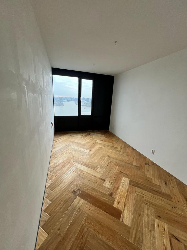 80m2 Eiken visgraat parket vloer 71x14x1,2 nieuw GEREVISEERD, Huis en Inrichting, Stoffering | Vloerbedekking, Ophalen of Verzenden