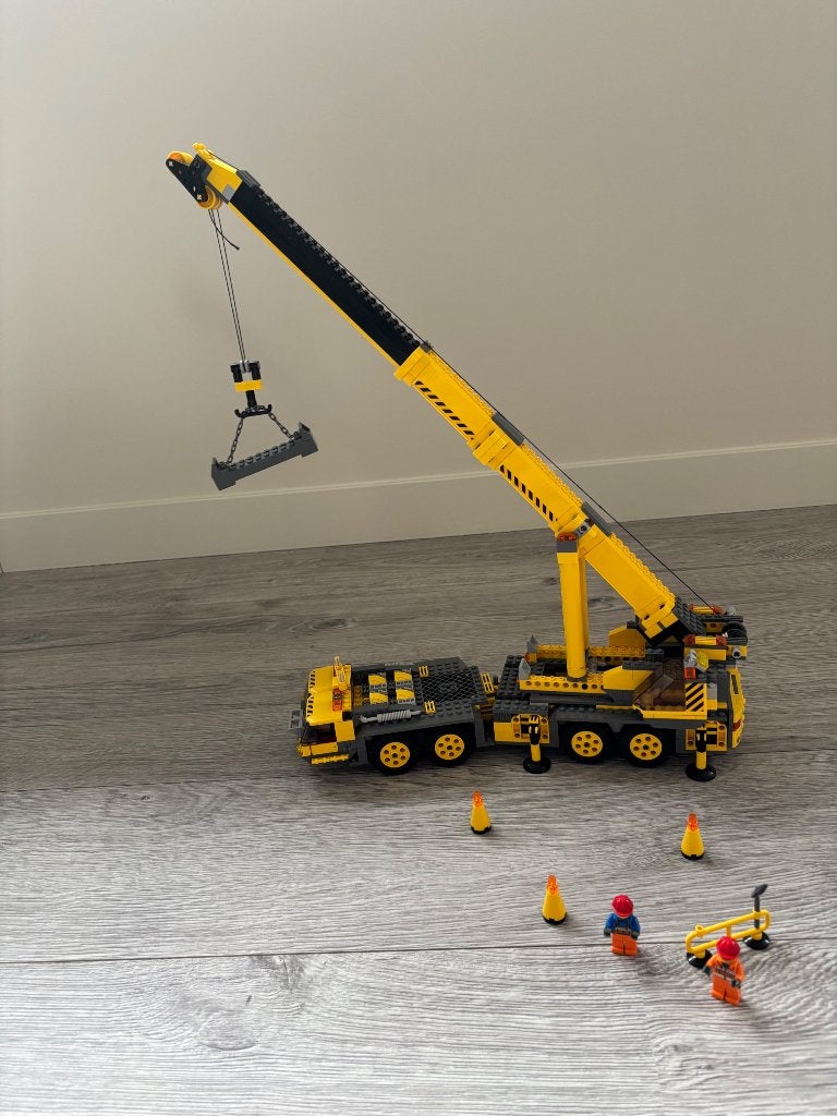 Lego city XXL mobiele kraan 7249, Kinderen en Baby's, Speelgoed | Duplo en Lego, Ophalen of Verzenden, Zo goed als nieuw, Inclusief instructies