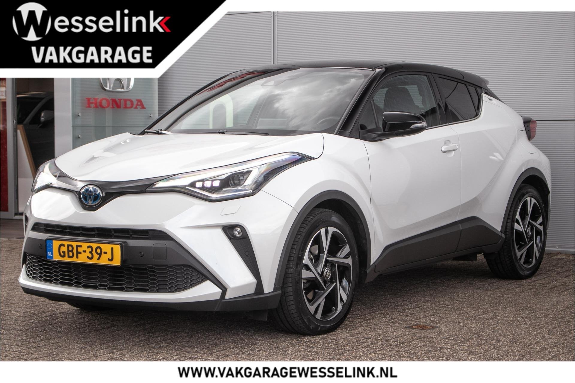 Toyota C-HR 2.0 Hybrid Dynamic | Adapt Cruise | Carplay | Na, Auto's, Stof, Euro 6, 4 cilinders, Wit