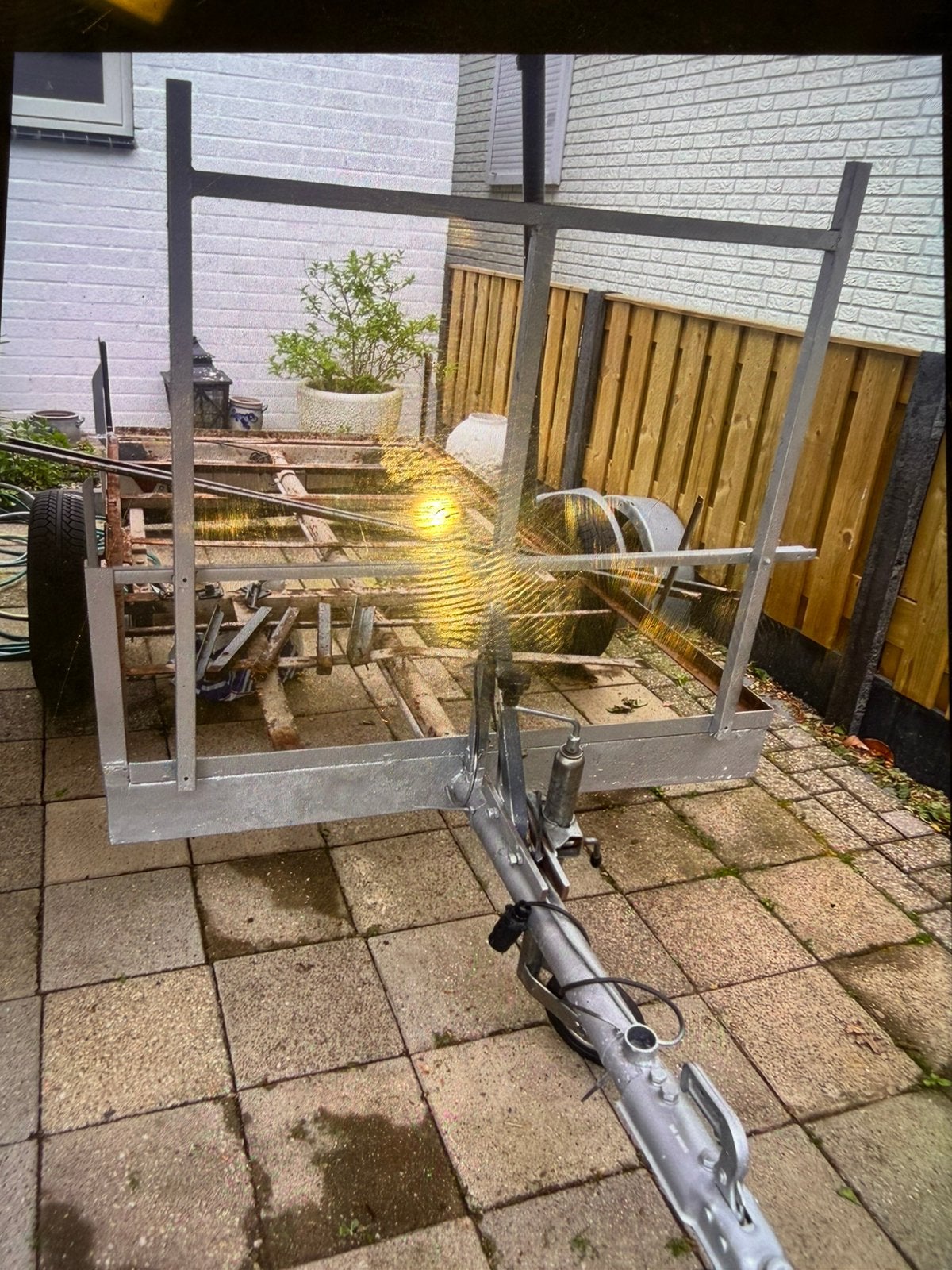 Aanhanger, Ophalen of Verzenden, Zo goed als nieuw