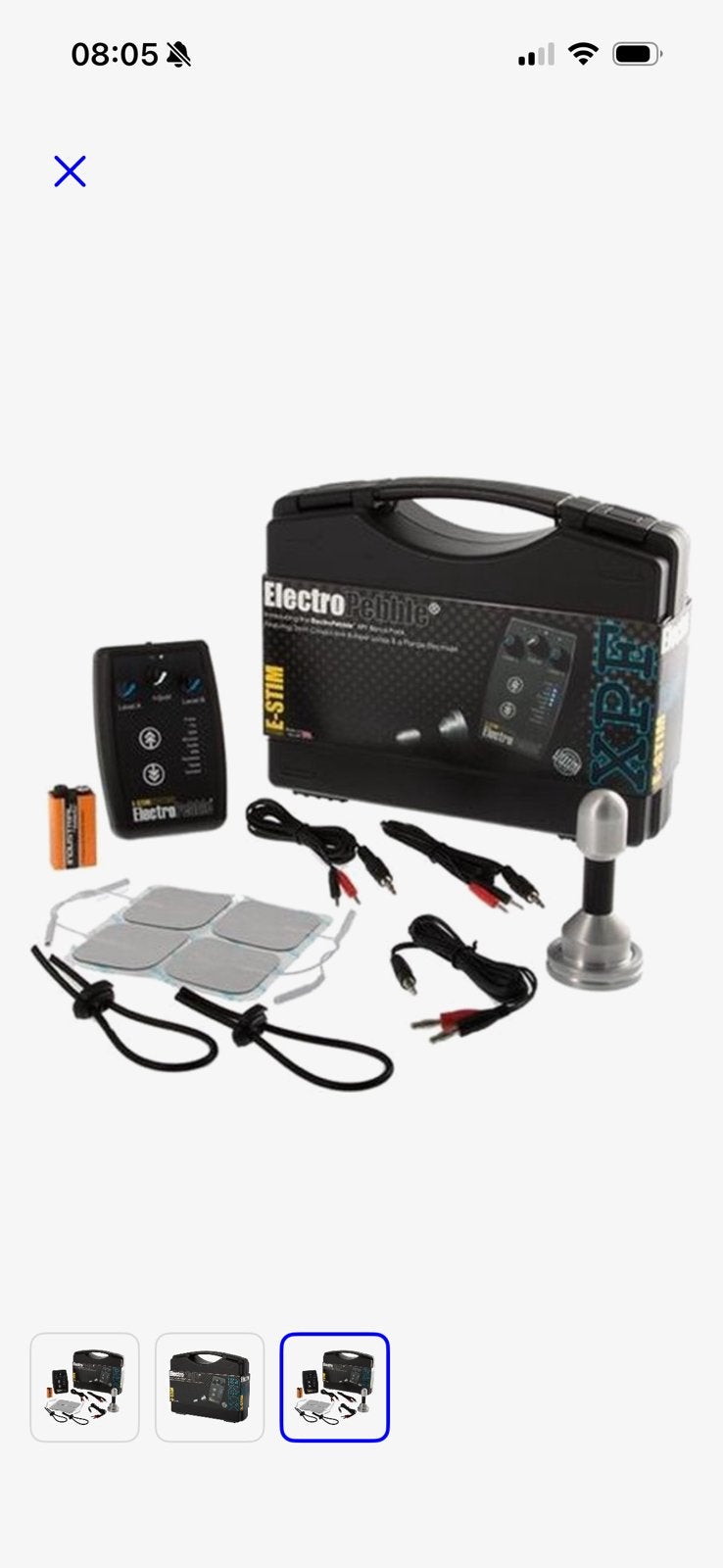 Electro pebble E-stim, Ophalen of Verzenden, Zo goed als nieuw, Overige typen