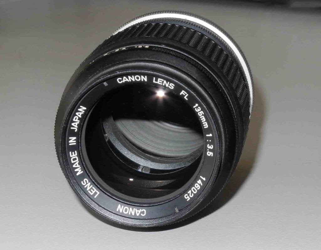 Canon FL 135 mm 3.5, Gebruikt, Canon, Canon FD, Handmatige focus