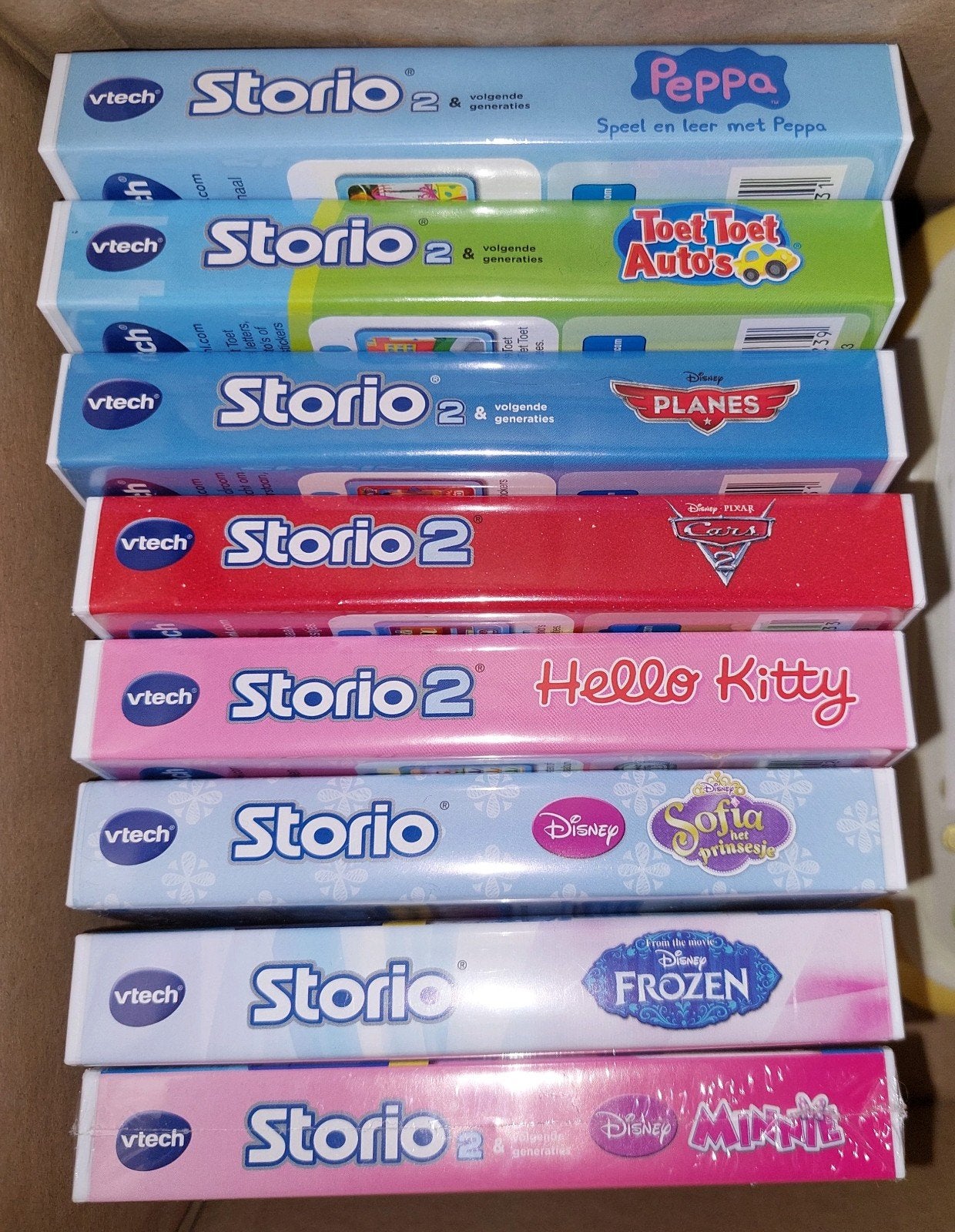 Vtech Storio spelletjes games 10 titels, Verzenden, Zo goed als nieuw, 4 tot 6 jaar
