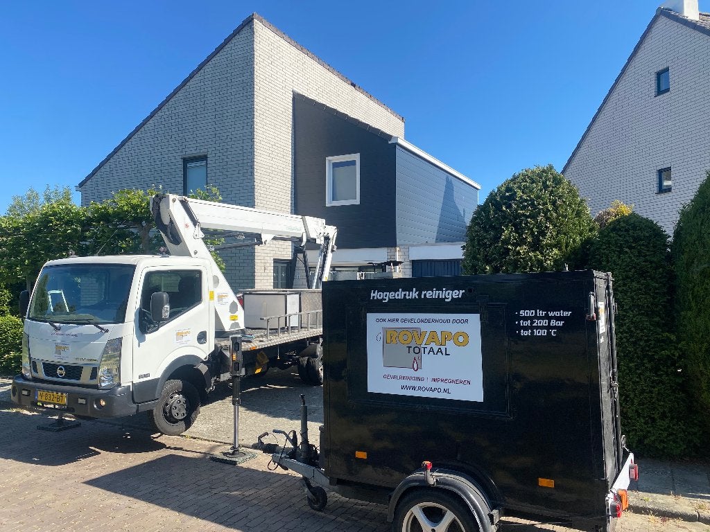 Gevelreiniging / softwash / impregneren, Gevelreiniging