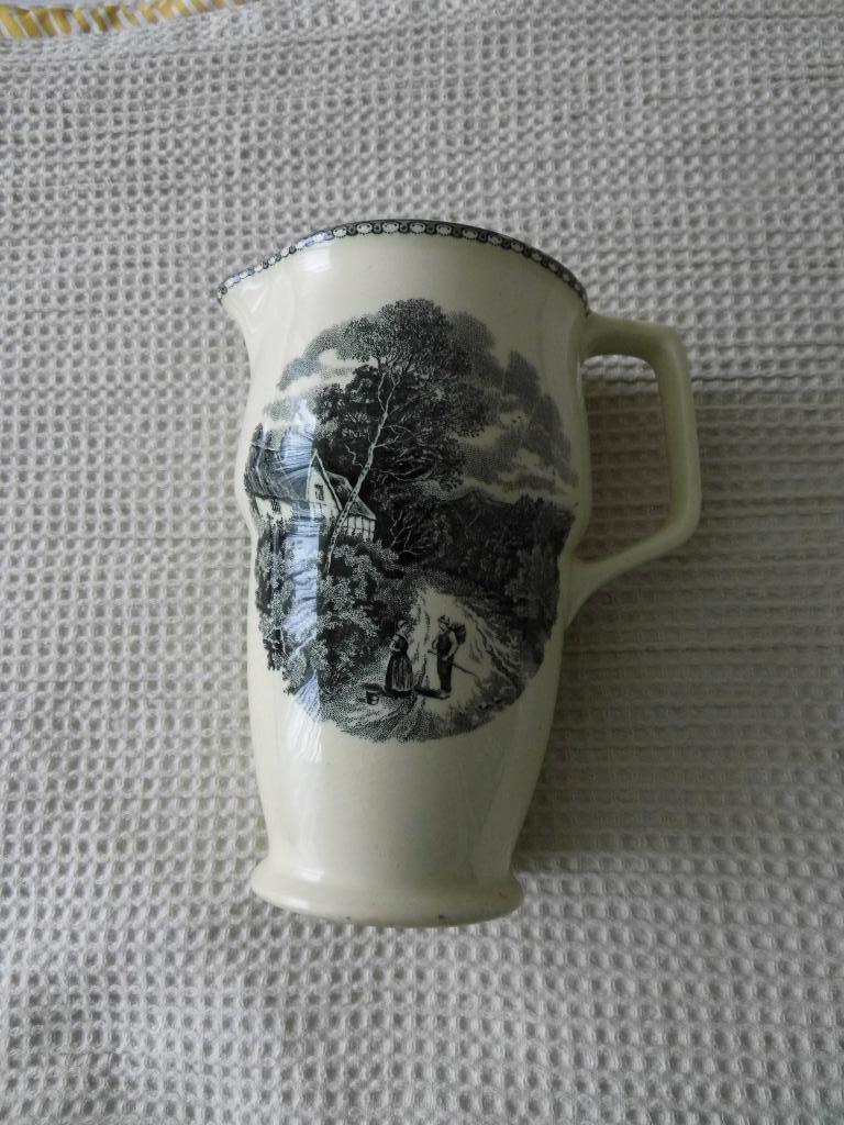 zwart landschap  chocoladekan nr4, Verzenden