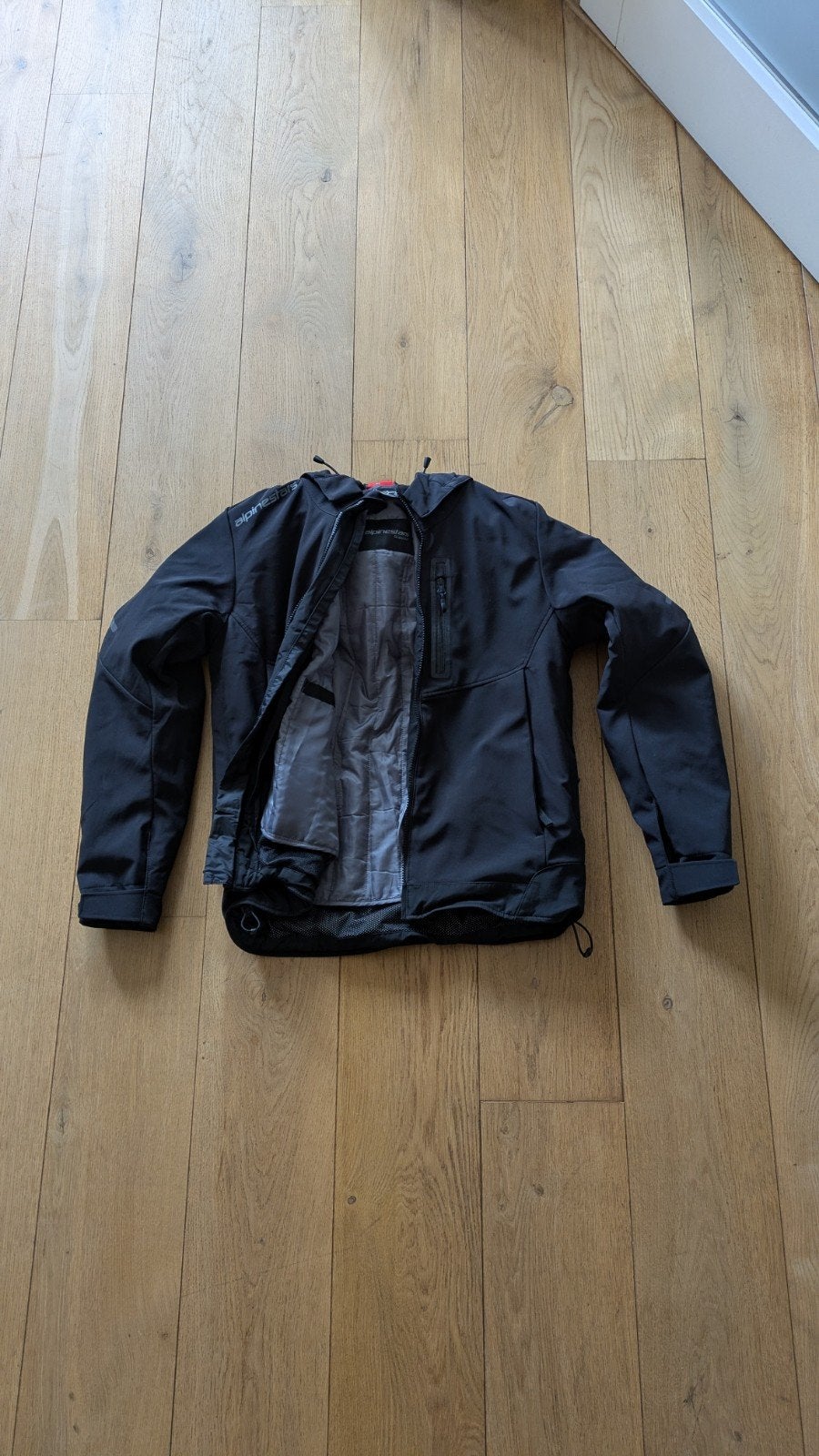 Alpinestars motorjas met capuchon maar S, Motoren, Jas | textiel, Heren, Ophalen of Verzenden, Nieuw zonder kaartje