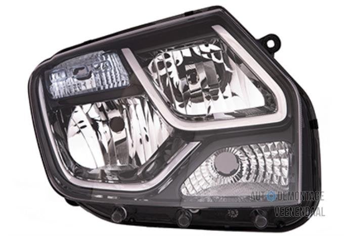 Koplamp rechts van een Dacia Duster, Dacia, -, -, Nieuw