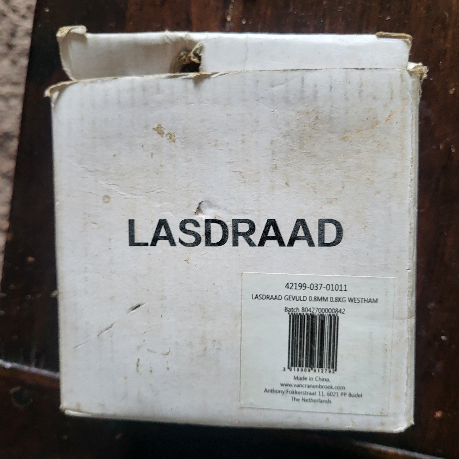 Gevulde lasdraad, Doe-het-zelf en Verbouw, Ophalen, Nieuw