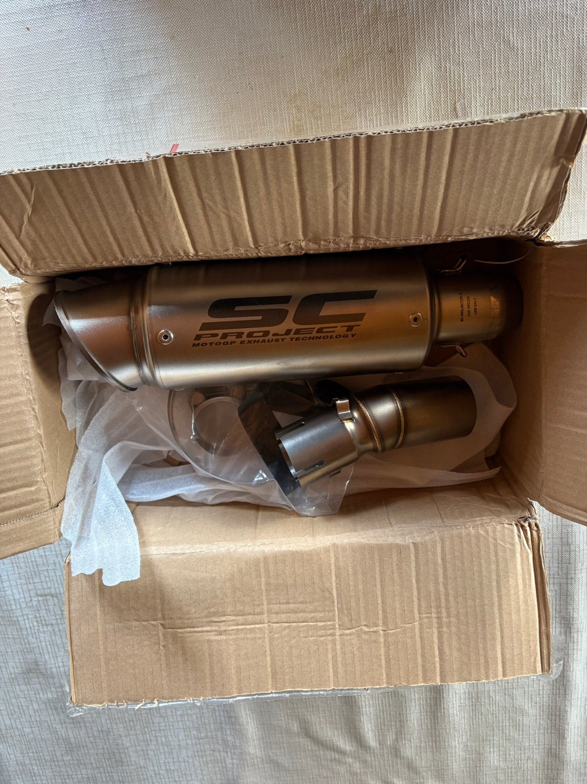 Universele sportuitlaat motor – SC Project style – nieuw, Ophalen of Verzenden, Nieuw