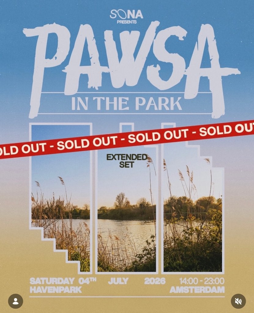 PAWSA TICKET, Tickets en Kaartjes, Concerten | Dance, Eén persoon, Juli