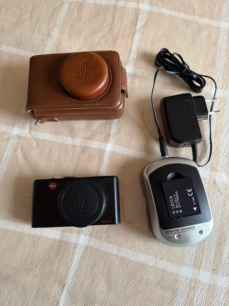 Leica D-Lux 3 Digitale Camera met Accessoires, Audio, Tv en Foto, Fotocamera's Digitaal, Ophalen of Verzenden, Gebruikt, Compact
