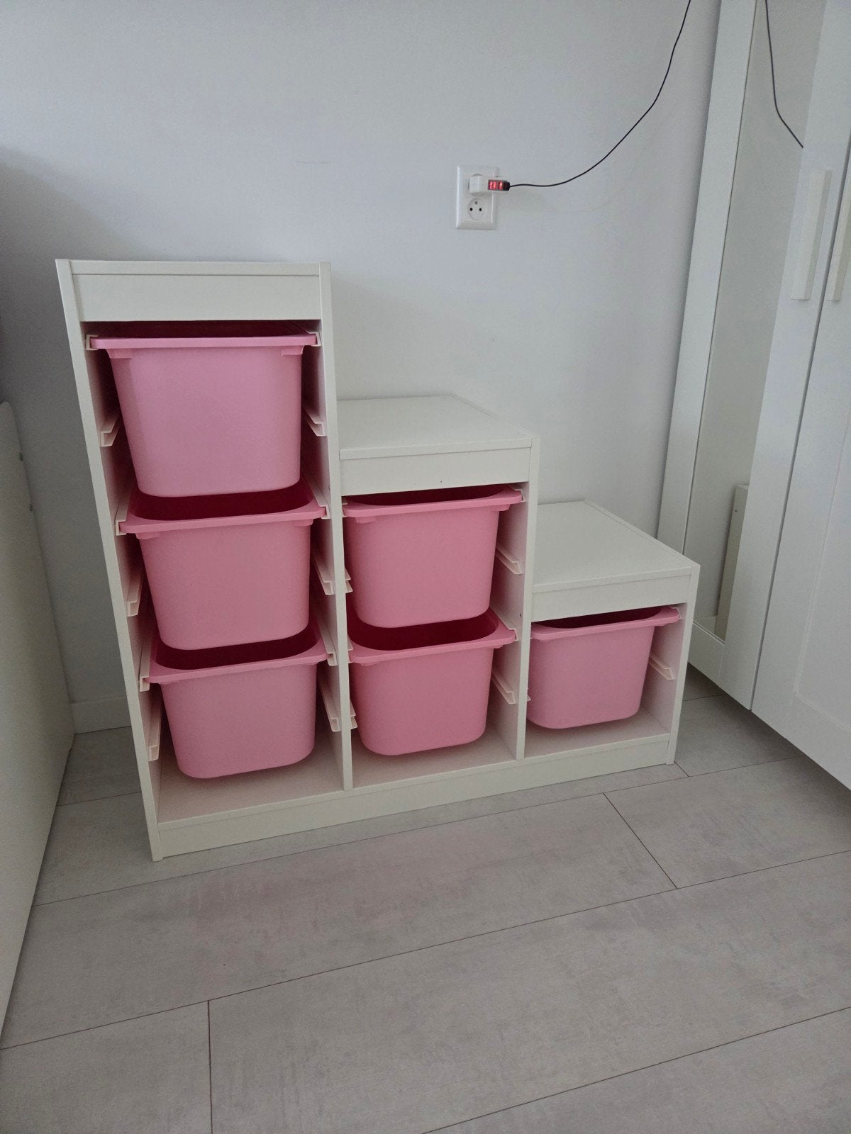 ikea opbergkast met bakken, Ophalen, Gebruikt, 50 tot 100 cm, Minder dan 100 cm