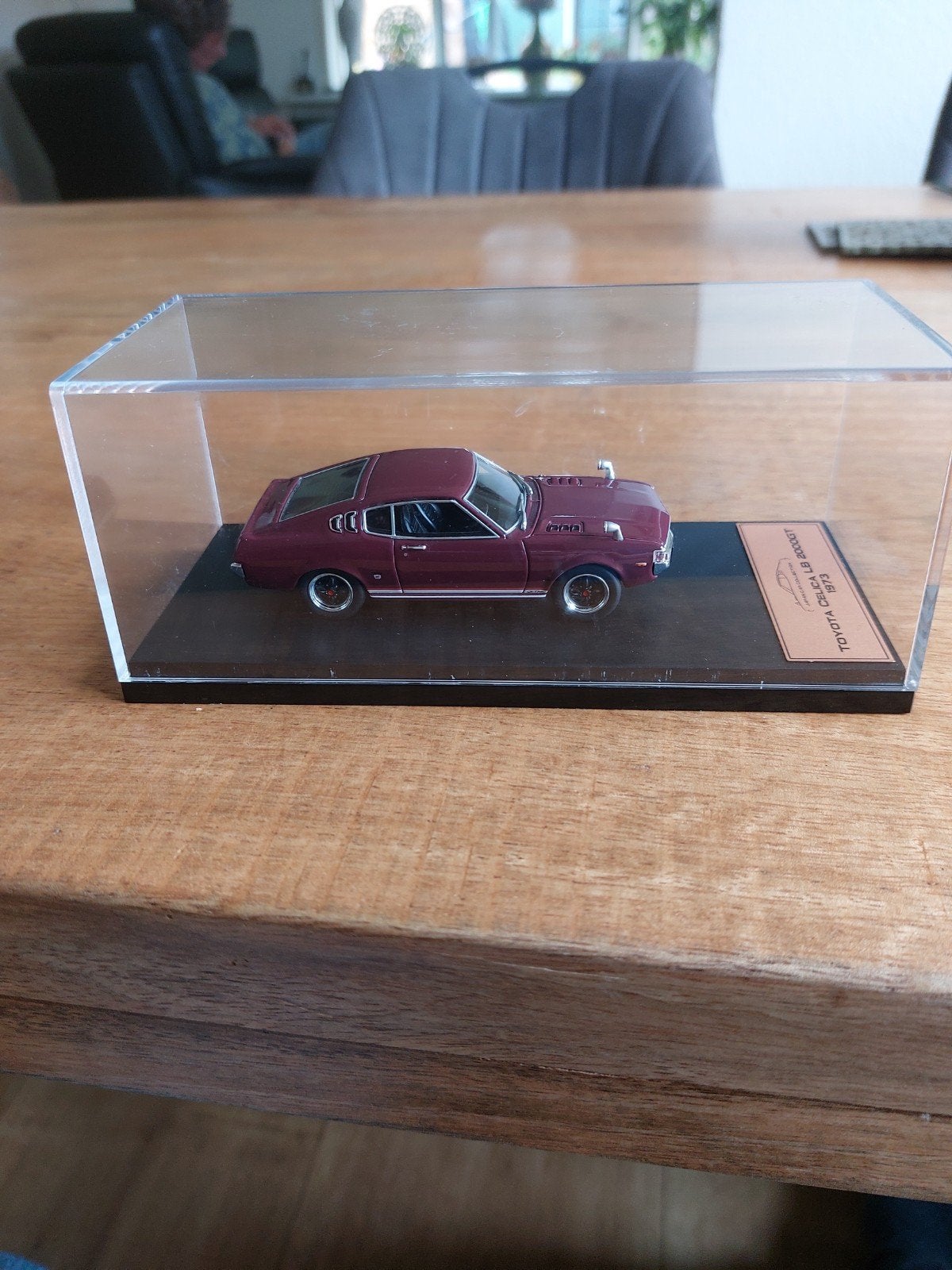 MODELAUTO 1-43 TOYOTA CELICA RA28 LIFTBACK 2000GT, Ophalen of Verzenden, Zo goed als nieuw, Auto, Overige merken