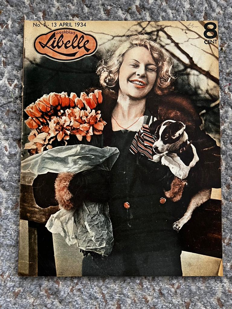 Libelle uit april 1934, Ophalen of Verzenden, Zo goed als nieuw, Damesbladen