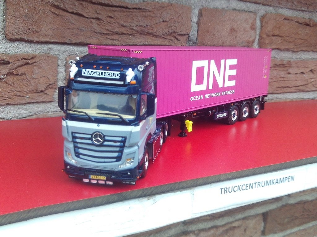 WSI  Mercedes  Benz  Actros  van  Nagelhoud., Ophalen of Verzenden, Nieuw, Bus of Vrachtwagen, Wsi