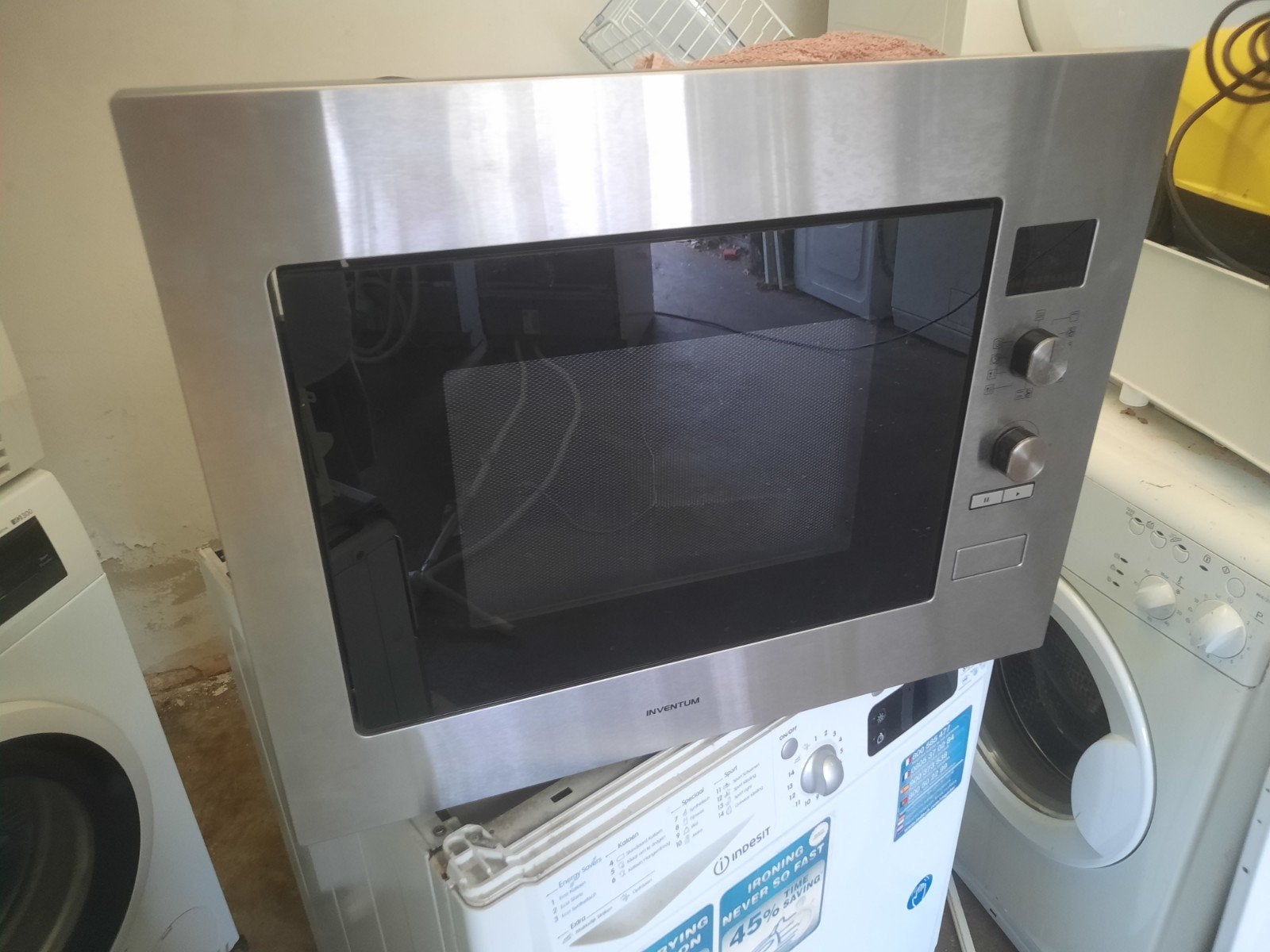 Inventum inbouw combi magnetron.Bezorging mogelijk., Ophalen, Inbouw