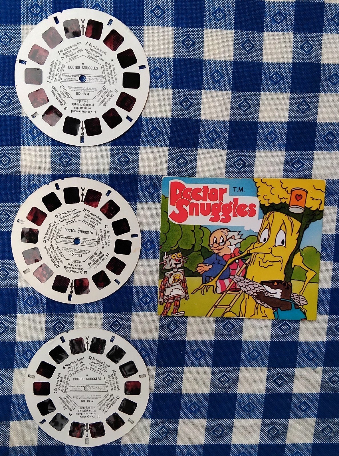 View-Master set Doctor Snuggles - 1979 -, Ophalen of Verzenden, Gebruikt