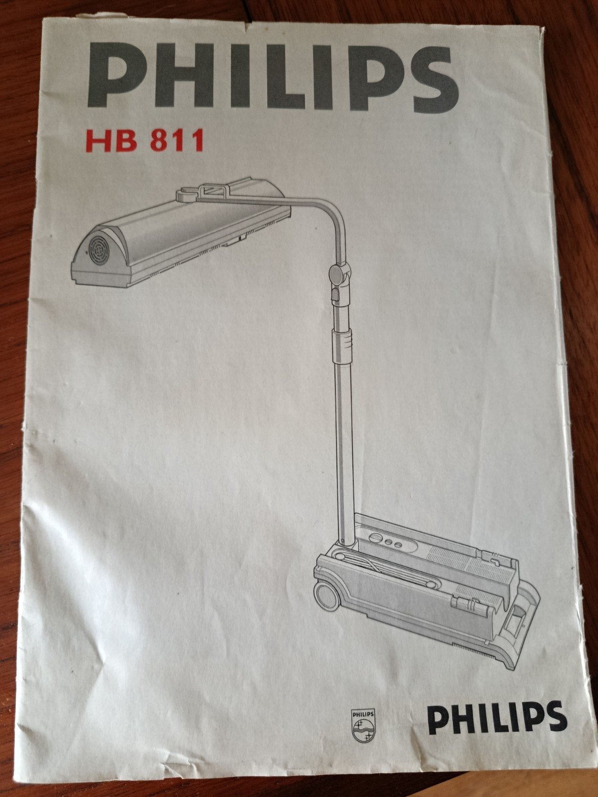 Philips Zonnehemel HB 811, Ophalen, Gebruikt, Zonnebank enkelzijdig, Minder dan 10 lampen